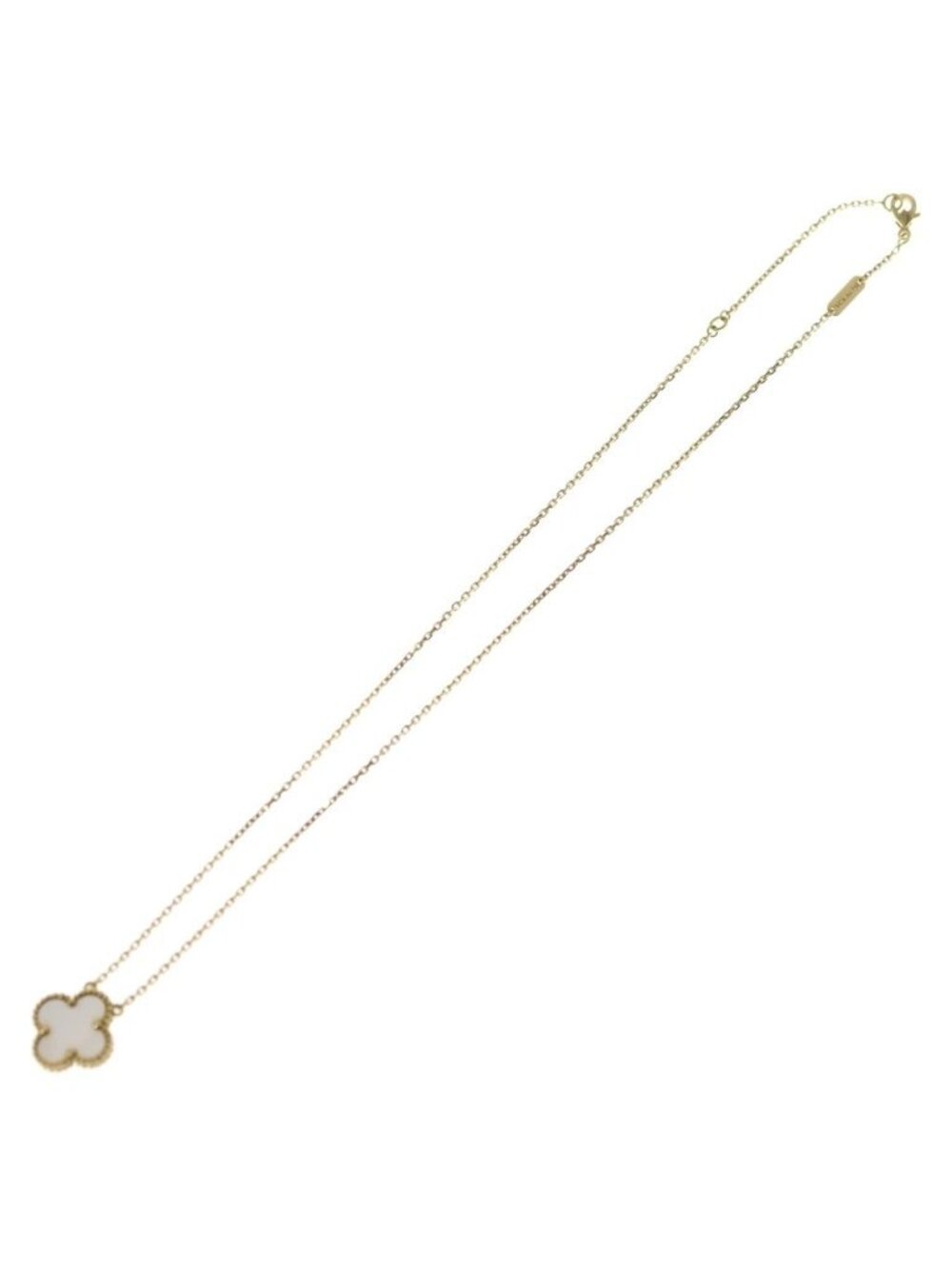 Van Cleef & Arpels Vintage Maza Obupearl Necklace 18k Yellow Gold - Picture 2 of 6